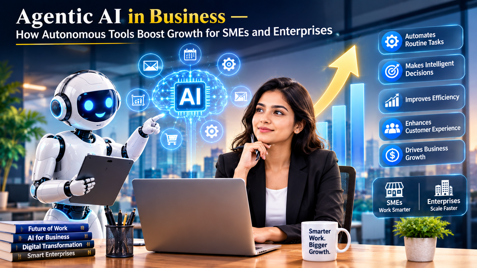 Agentic AI in Business —How Autonomous Tools Boost Growth for SMEs and Enterprises