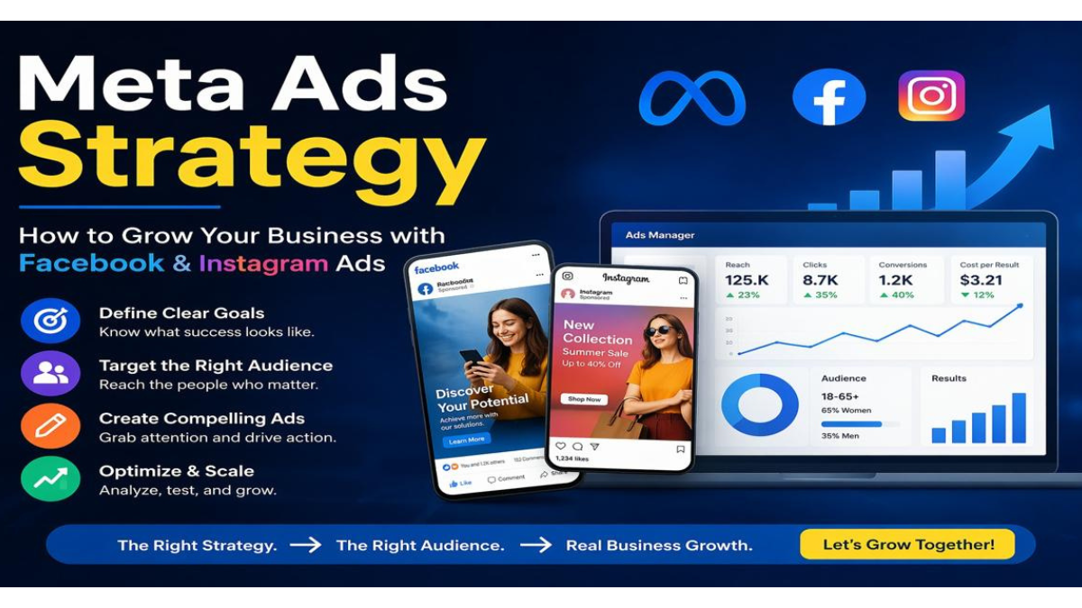 Meta Ads Strategy: How to Grow Your Business with Facebook &amp; Instagram Ads