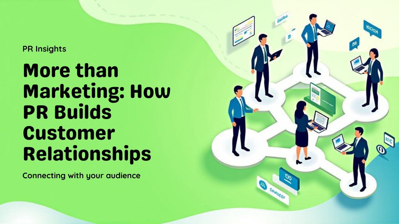 More than Marketing: How PR Builds relationships with customers