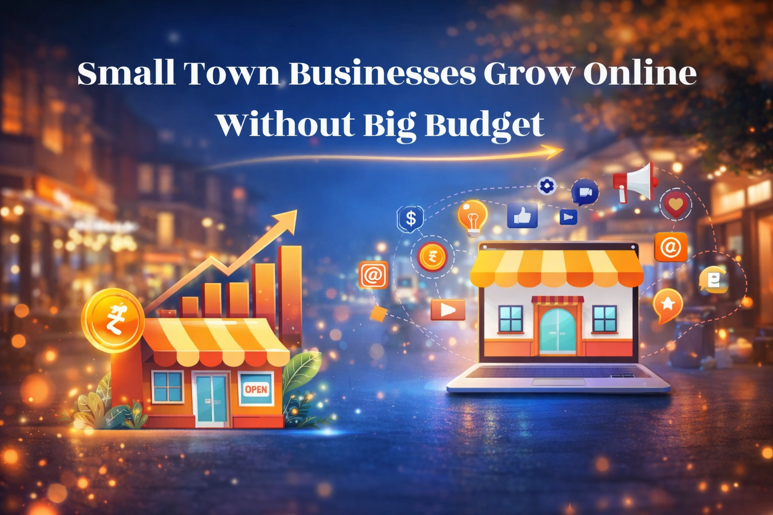 Small Town Businesses Grow Online Without Big Budget