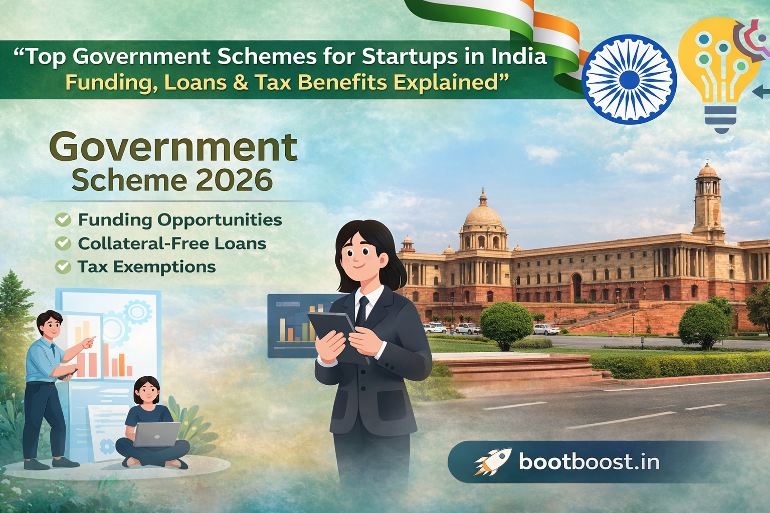 “Top Government Schemes for Startups in India: Funding, Loans & Tax Benefits Explained”