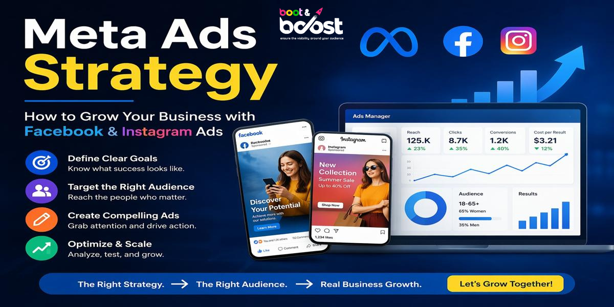Meta Ads Strategy: How to Grow Your Business with Facebook & Instagram Ads